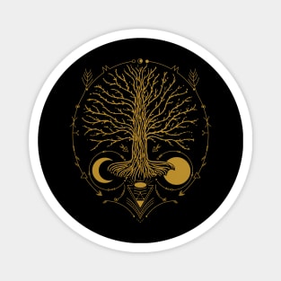 Yggdrasil - Tree of Life | Norse Pagan Symbol Magnet